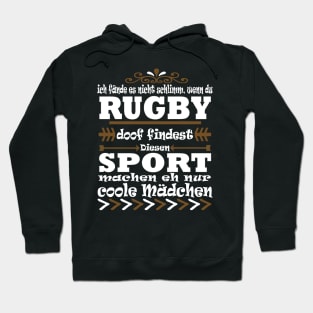 Rugby Team Flag Rugbyspieler Team Spruch Hoodie